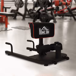 HOMCOM 3-In-1 Sit Up, Push Up & Squat Machine