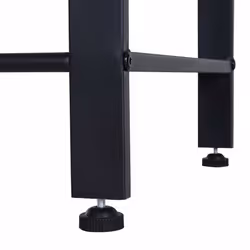 HOMCOM Industrial Coat Rack Stand with 8 Hooks Hangers Storage Cabinet Brown - Additional view 7