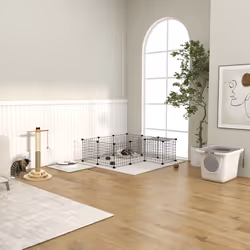 PawHut DIY Pet Playpen 36 Panel for Rabbit Chinchilla Hedgehog - Additional view 7