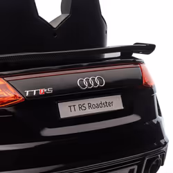 HOMCOM 12V Battery Licensed Audi TT RS Ride-On Car w/ Headlight, Black - Additional view 7
