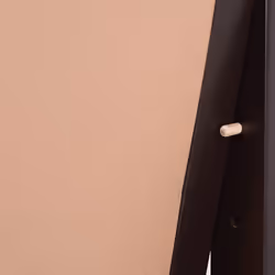 HOMCOM Freestanding Dressing Mirror 148x47cm Adjustable Angle Dark Brown Frame - Additional view 7