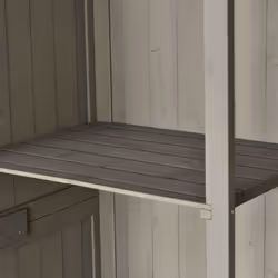 Outsunny Garden Shed Outdoor Storage Unit w/ Asphalt Roof and Three Shelves - Additional view 5