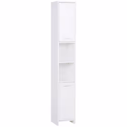 HOMCOM Storage Cabinet For Bathroom Bedroom Freestanding w/ Door