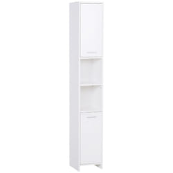 HOMCOM Storage Cabinet For Bathroom Bedroom Freestanding w/ Door