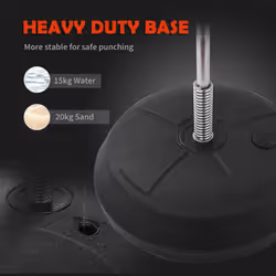 HOMCOM Adjust Kids Training Boxing Punching Ball Bag Boxing Punching w/ Gloves - Additional view 6