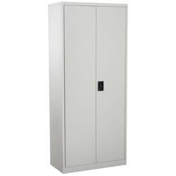 Vinsetto Cream 2-Door Metal Filing Cupboard | Office Cabinet