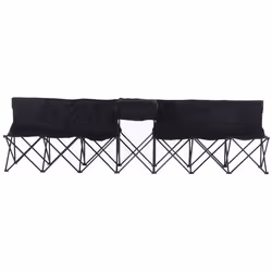 Outsunny Camping Bench | 6-Seater Portable Outdoor Bench