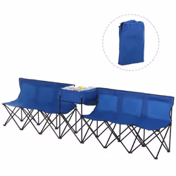 Outsunny 6 Seat Camping Bench