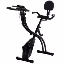 Homcom 2-in-1 Upright Exercise Bike