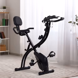 Homcom 2-in-1 Upright Exercise Bike