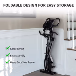 Homcom 2-in-1 Upright Exercise Bike - Additional view 5