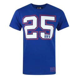 New Era Short Sleeved T-Shirt (Mens Blue) - Small