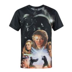 Star Wars Short Sleeved T-Shirt (Boys Black) - 5-6 Years