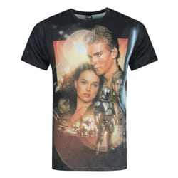 Star Wars Short Sleeved T-Shirt (Mens White) - Small