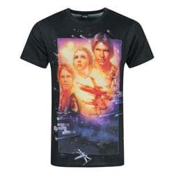 Star Wars Short Sleeved T-Shirt (Mens White) - XX-Large