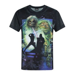 Star Wars Short Sleeved T-Shirt (Boys White) - 3-4 Years