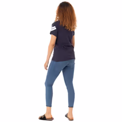 Marvel Short Sleeved T-Shirt (Womens Blue) - Small