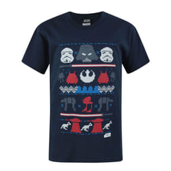 Star Wars Short Sleeved T-Shirt (Boys Blue) - 3-4 Years