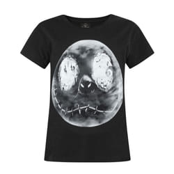 Disney The Nightmare Before Christmas Short Sleeved T-Shirt (Girls Black) - 3-4 Years