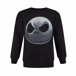 Disney The Nightmare Before Christmas Christmas Jumper (Boys Black)