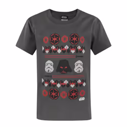 Star Wars Short Sleeved T-Shirt (Boys Grey) - 3-4 Years