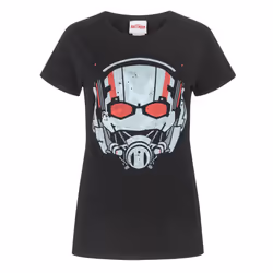 Marvel Short Sleeved T-Shirt (Womens Black) - Small