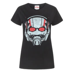 Marvel Short Sleeved T-Shirt (Womens Black) - Medium