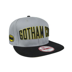 New Era Snapback Flat Cap (Unisex Grey)