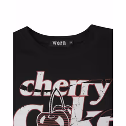 Coca Cola Short Sleeved T-Shirt (Womens Black) - Small