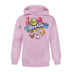 Shopkins Hoodie (Girls Pink) - 5-6 Years