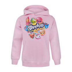 Shopkins Hoodie (Girls Pink) - 11-12 Years