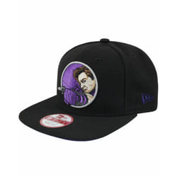 Marvel Snapback Flat Cap (Unisex Black)