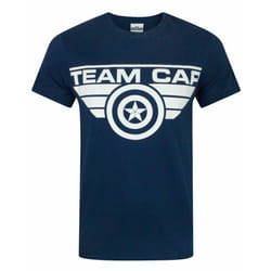 Marvel Short Sleeved T-Shirt (Mens Blue) - XX-Large