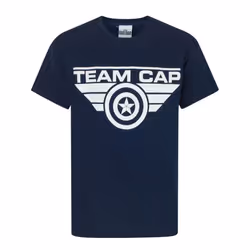 Marvel Short Sleeved T-Shirt (Boys Blue) - 3-4 Years