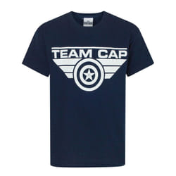 Marvel Short Sleeved T-Shirt (Boys Blue) - 5-6 Years