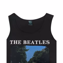 The Beatles Vest (Mens Black) - Medium