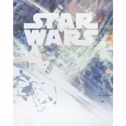 Star Wars Short Sleeved T-Shirt (Mens White) - Small