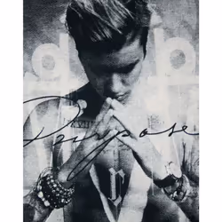 Justin Bieber Vest (Womens Black) - Medium