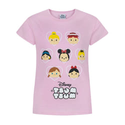 Disney Short Sleeved T-Shirt (Girls Pink) - 3-4 Years