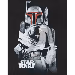 Star Wars Short Sleeved T-Shirt (Womens Black) - X-Large