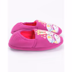 Shopkins Slip On Loafer Slippers (Girls Pink) - 11 UK Child
