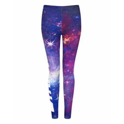 Star Wars Leggings (Womens Purple) - Large