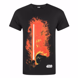 Star Wars Short Sleeved T-Shirt (Mens Black) - Medium
