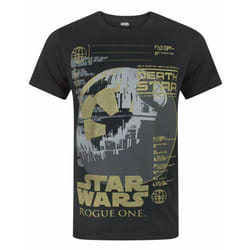Star Wars Short Sleeved T-Shirt (Mens Black) - Medium