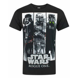 Star Wars Short Sleeved T-Shirt (Mens Black) - X-Large