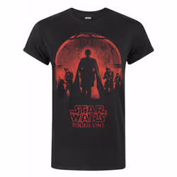 Star Wars Short Sleeved T-Shirt (Mens Black) - Large