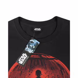 Star Wars Short Sleeved T-Shirt (Mens Black) - Large