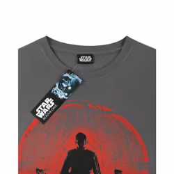 Star Wars Short Sleeved T-Shirt (Womens Grey) - XX-Large
