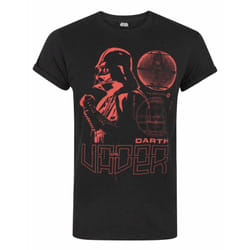 Star Wars Short Sleeved T-Shirt (Mens Black) - Small