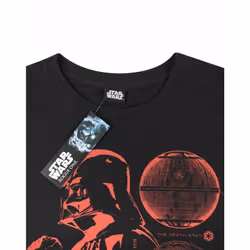 Star Wars Short Sleeved T-Shirt (Mens Black) - Small
